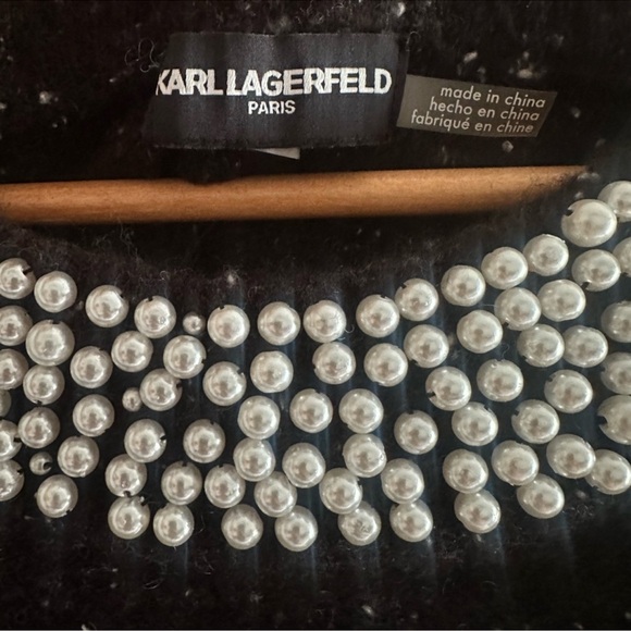 Karl Lagerfeld Pearl Sweater - Picture 9 of 16